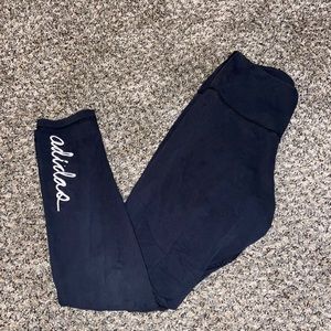 black adidas leggings